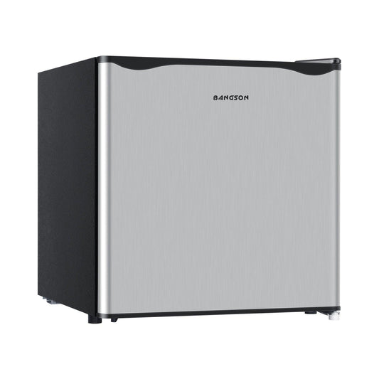 1.6 Cu.Ft Mini Fridge With Freezer Silver