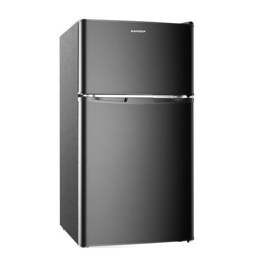 3.2 CU.FT 2 Door Small Refrigerator with Freezer